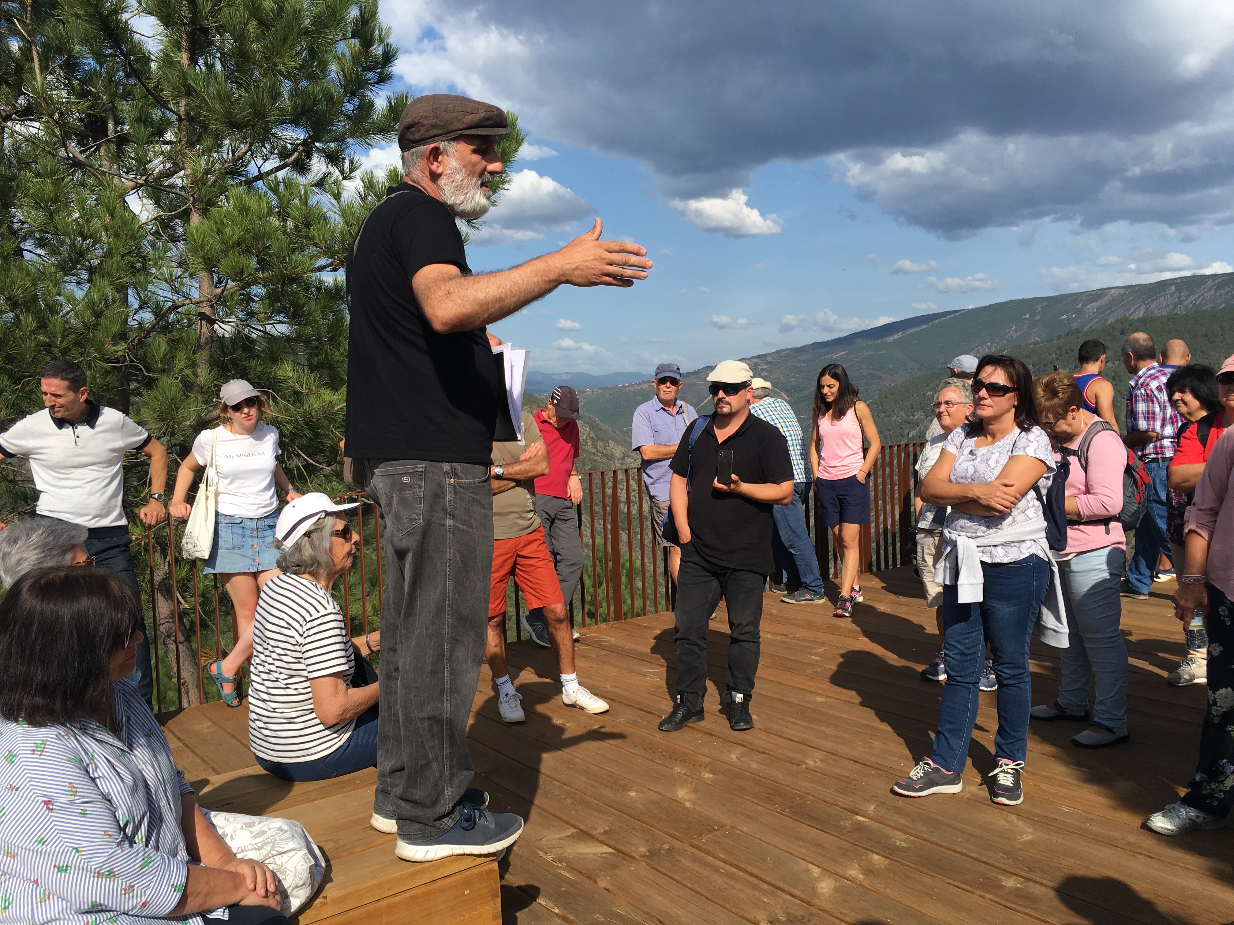 Tercera conferencia en el Mirador do Duque con Alfonso Campos