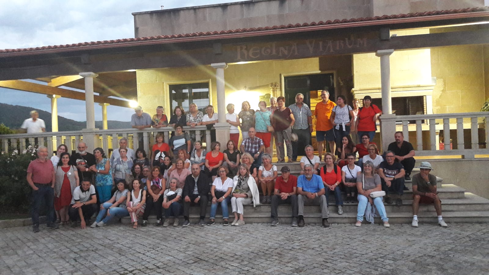 En la bodega Regina Viarum