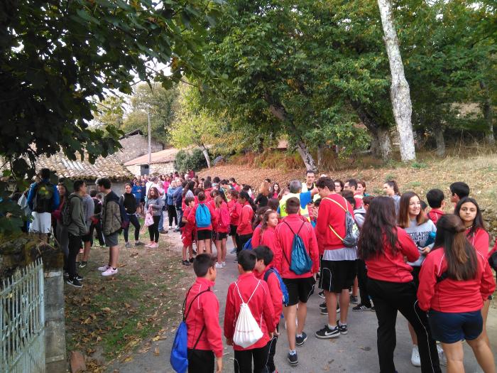 La Asociación del Camino de Invierno por Ribeira Sacra presentaba hoy la III Andaina Escolar polo Camiño de Inverno