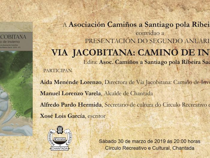 Presentación en Chantada del II Anuario: Vía Jacobitana. Camino de Invierno