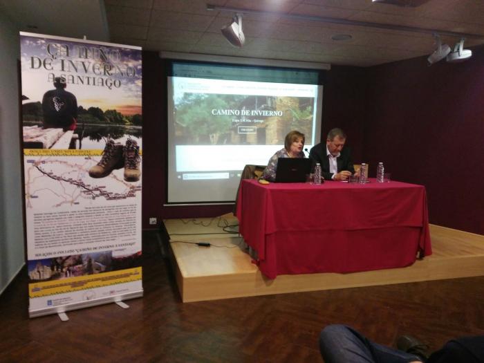 La nueva web del Camino de Invierno: www.caminodeinvierno.com, editada por la Asociación del Camino de Invierno por Ribeira Sacra se presentaba hoy en Monforte de Lemos